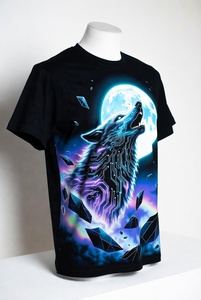 T-shirt imprimé pour homme de qualité supérieure, sur mesure, avec design personnalisé et impression de logo, prix de gros - Product Image 5