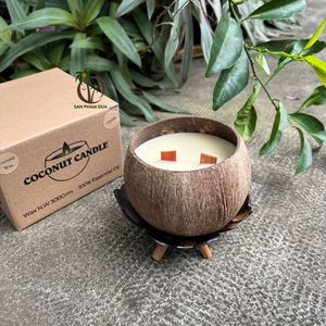 Fournisseur vietnamien d'huile essentielle de pamplemousse naturelle, parfum de bougie en coquille de noix de coco de 300 grammes pour le spa au meilleur prix - Product Image 5