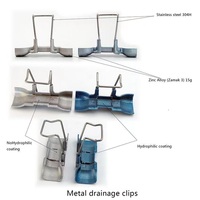 Clips de nettoyage de panneaux solaires personnalisés, pinces de drainage d'eau, élimination automatique de l'eau pour système solaire avec installation facile