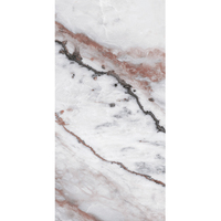 Carreaux de sol en porcelaine vitrifiée effet marbre espagnol les plus populaires, polis, 600x1200mm, 10mm d'épaisseur, antibactériens, antidérapants