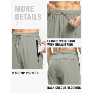 Pantalones de Hombre Transpirables, Casuales, de Trabajo, Ajustados, de Verano, de Alta Calidad, con Diseño de Logotipo Personalizado, Pantalones de Entrenamiento Físico, Pantalones de Hombre - Product Image 5