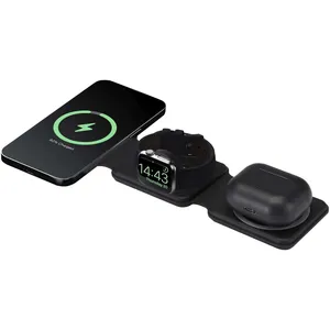 Cargador Inalámbrico Sostenible 3 en 1 Armus, Gestión de Cables y Accesorios - Product Image 2