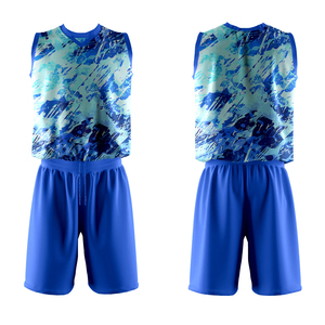 Uniformes de volley-ball pour hommes de haute qualité personnalisés, respirants, imprimés, grande taille, vente en gros à bas prix - Product Image 4
