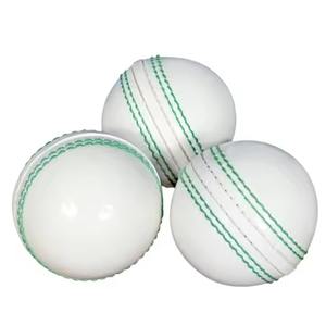Hot Selling Custom Made White Leather Cricket Training <b>Balls</b> Designed for Intense Practice-Wholesale - Product Image 1