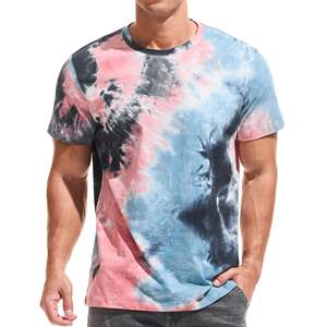 T-shirts en vrac imprimés en détresse Rétro Logo personnalisé pour hommes Coton lourd 2024 - Product Image 5