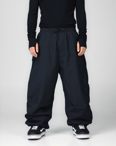 OEM/ODM Otoño de peso medio de talla grande pantalones cortavientos para hombre al aire libre de nailon de secado rápido transpirable impermeable pantalones casuales cintura - Product Image 2