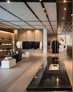 Custom Full Shop Design Furniture Metal Wood <b>Racks</b> Display System 3D Design Service | OEM Factory Direct Adjustable Height 5 - Product Image 2