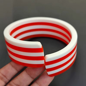 Bijoux de mode en gros, bracelets et bracelets, ensembles d'accessoires en pierre et fleur sèche pour femmes, meilleure qualité, résine transparente, métal - Product Image 1