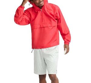 Chaqueta Cortavientos OEM para Hombre, Tejida, con Cuello Alto, Logotipo Frontal, Acolchada, Ligera, Transpirable, de Secado Rápido, Resistente al Viento - Product Image 2