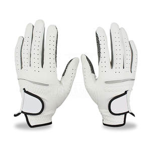 Guantes de golf de cuero a precio de fábrica, gran calidad, diseño de logotipo personalizado, guantes de golf hechos en Pakistán - Product Image 1