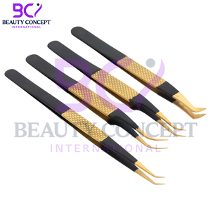 Professional Series Made in Pakistan Salon Grade Good Seller Multi Functional Steel Material Newest Lash Extension Tweezers - Product Image 2