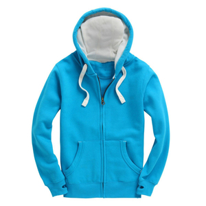 Sudadera con Capucha Unisex de Invierno con Forro Polar, Cierre de Cremallera, 280g, 100% Algodón, Transpirable, de Secado Rápido, con Logotipo Personalizado Impreso - Product Image 4