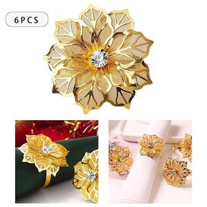 Rond de serviette de table avec fer pour un rond de serviette de luxe unique en forme de vintage mariages et noël - Product Image 5