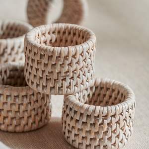 Rattan <b>Napkin</b> Rings Best Designs Tissue Holders High Quality for Wedding <b>Party</b> Restaurants Table Decoration - Product Image 5