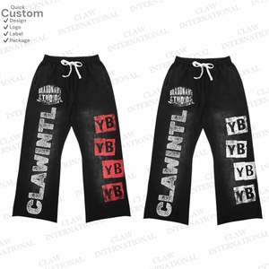 ชุดวอร์มผ้าฝ้ายขนแกะระบายอากาศได้ดีสำหรับผู้ชายชุดวอร์มไซส์ใหญ่พิเศษโลโก้ออกแบบได้ตามต้องการสำหรับฤดูหนาว - Product Image 6