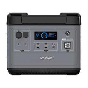 AC Opo Wer สถานีพลังงาน P2001แบบพกพาที่มีแบตเตอรี่ลิเธียมไอออนบริสุทธิ์ - Product Image 1