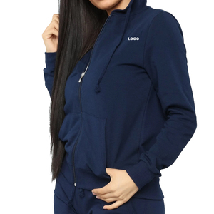 Sudadera con capucha con cordón para mujer con logotipo personalizado de ajuste Regular de último diseño/sudaderas y sudaderas con capucha de lana de tela transpirable con tarifa al por mayor - Product Image 1