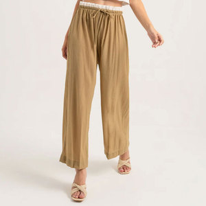 Vente chaude de pantalons en coton et polyester de qualité supérieure pour femmes avec une taille moyenne pour l'hiver - Product Image 1