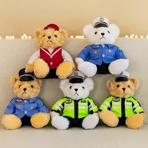 Aika - Fabricant de peluches personnalisées en coton PP, mascotte ours policière et pompier, pour événements promotionnels en gros - Product Image 5