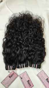 Extensions de cheveux humains non transformés indiens de qualité supérieure Remy Jerry Curly Jerry de haute qualité et d'apparence naturelle - Product Image 6