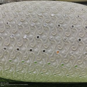 Jacquard bordado viscosa Georgette tela impresa algodón a granel para boda Sherwani traje tejido niñas textiles para el hogar - Product Image 2