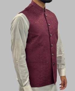 Chaleco Étnico Cultural Transpirable de Verano para Hombre, Hecho a Mano, Formal, para Uso en Exteriores, Venta al Por Mayor - Product Image 2