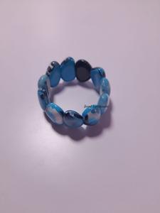 2024 New <b>Fashion</b> Multi-Color Resin <b>Bracelet</b> Handmade Agate Bangle Attractive and Popular Gift From India Hot Selling - Product Image 4
