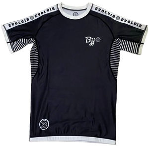 2024 diseño personalizado MMA en blanco Rash Guard BJJ Rash Guard con su logotipo/diseño personalizado hecho Logo Jiu-Jitsu Rash Guard - Product Image 2