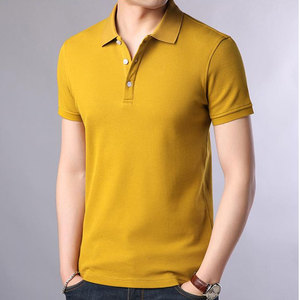 Camiseta Polo de algodón hecha a medida para hombre, transpirable, cómoda, de tela suave, ropa de calle informal, fábrica OEM - Product Image 2