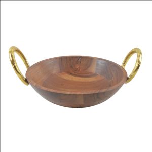 ชามทำมือคุณภาพมาตรฐานสำหรับใส่ผลไม้,ชามเสิร์ฟแบบสร้างสรรค์สำหรับตกแต่งงานแต่งงานและตกแต่งบ้านออกแบบโดยอินเดีย - Product Image 2