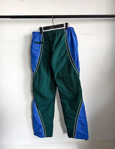 Overoles Unisex Casuales de Tela No Tejida, Estilo Krincle, Corte Regular, Rayados, Tallas Grandes, Pantalones Anchos - Product Image 3