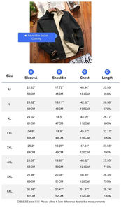 Veste de moto ample Hip Hop Fall Fashion Street Style avec tissu en toile à col à capuche brodé - Product Image 6