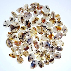 Vente en gros d'agate naturelle Montana Agate cabochon pierre précieuse naturelle Montana Agate belle pierre précieuse pour la fabrication de bijoux - Product Image 6