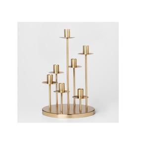 Stylish Metal <b>Candle</b> Stand Premium Tabletop Decor Perfect for Parties and Events Available in Various Sizes and Design - Product Image 3
