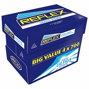 Papier à copier REFLEX A4 80 g/m² Ultra Blanc Grande Valeur 4x700 feuilles - Product Image 1