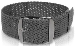 Unisex P19 Dark Gray Sport Perlon Smartwatch Band Stainless Steel Buckle Soft Adjustable <b>Watch</b> Strap <b>Watch</b> Bands <b>Watch</b> Part - Product Image 5