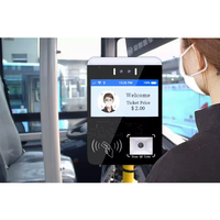 Lecteur de cartes de paiement pour transports publics H158, terminal de paiement NFC avec lecteur de code QR, système AFC, validateur de bus