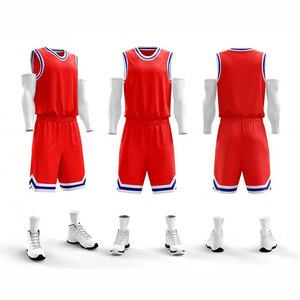 Wholesale Custom Professional Basketball Jersey Sets Quick Dry & Breathable for <b>Men</b> and Youth Summer Printed <b>Shirt</b> - Product Image 4