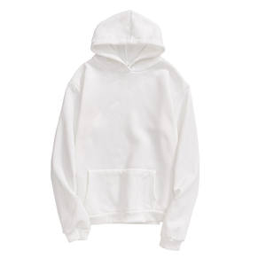 Talla asiática Unisex Hombres 100% Poliéster Fleece Barato OEM en blanco Personalizar Logo Sudadera con capucha suelta Sudaderas con capucha Sudadera con capucha - Product Image 5