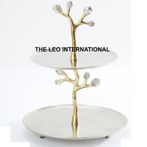 Exhibidor de Pasteles de Tres Niveles, Exhibidor de Cupcakes Ecológico para Fiestas de Cumpleaños y Bodas, Metal Negro - Product Image 3