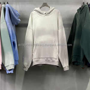 Conjunto de Sudadera y Pantalones Deportivos Unisex de Felpa Francesa Vintage, Lavado Ácido, Estilo Urbano Personalizado - Product Image 4