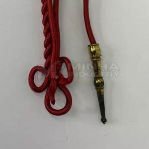 Vente en gros cordons d'épaule cordons d'épaule rouges et accessoires d'uniforme cordon d'épaule Aiguillette avec Service OEM - Product Image 3