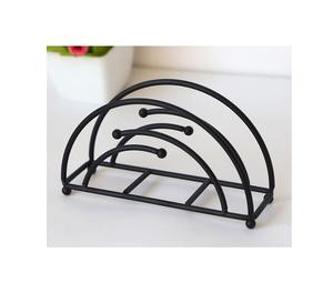 Meilleure vente de porte-serviettes design de luxe pour la décoration de la maison porte-serviettes porte-serviettes de première qualité en métal de forme ronde - Product Image 1