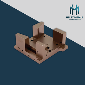 Bras de suspension en aluminium usiné par VMC avancé, alignement précis des trous de fixation, support de liaison pour l'ingénierie mécanique personnalisée - Product Image 4