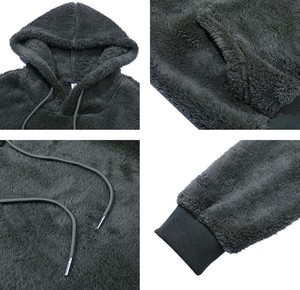Sudaderas con capucha de algodón 100% de primera calidad para niñas, cordón doble, fácil de usar, lavado y cómodos, transpirables, básicos, precio razonable - Product Image 5