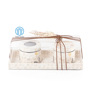 Coffret cadeau de luxe pour le Ramadan Eid avec incrustation de nacre brûleur d'encens décoratif Mubkhar Bukhoor pour la décoration intérieure de l'Aïd - Product Image 5