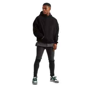 New High Quality Custom 420GSM <b>Mens</b> <b>Hoodie</b> Clothing Manufacturers Custom Logo Unisex Oversized <b>Hoodie</b> Blank Heavyweight - Product Image 2