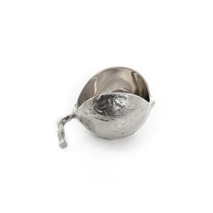 Silver Aluminium Peanut Shape Serving Bowl High Quality Designer Metal Dish Elegant <b>Tableware</b> For Dining And Events - Product Image 5