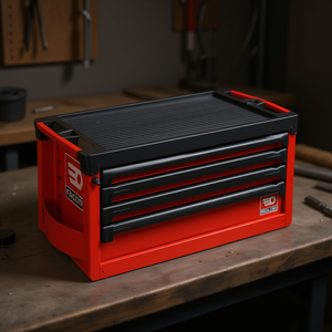 Cajonera Facom ROLL.4 con 4 Módulos para Almacenamiento de Herramientas, Gabinete de 4 Cajones - Product Image 3