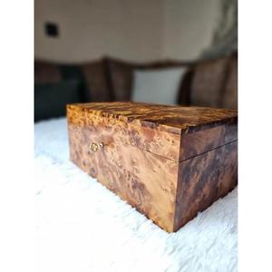 Artesanía de Madera de Tuya Marroquí de Lujo, Hecha a Mano, Raíz de Tuya Natural, Decoración Tradicional Marroquí para el Hogar, Regalo - Product Image 1